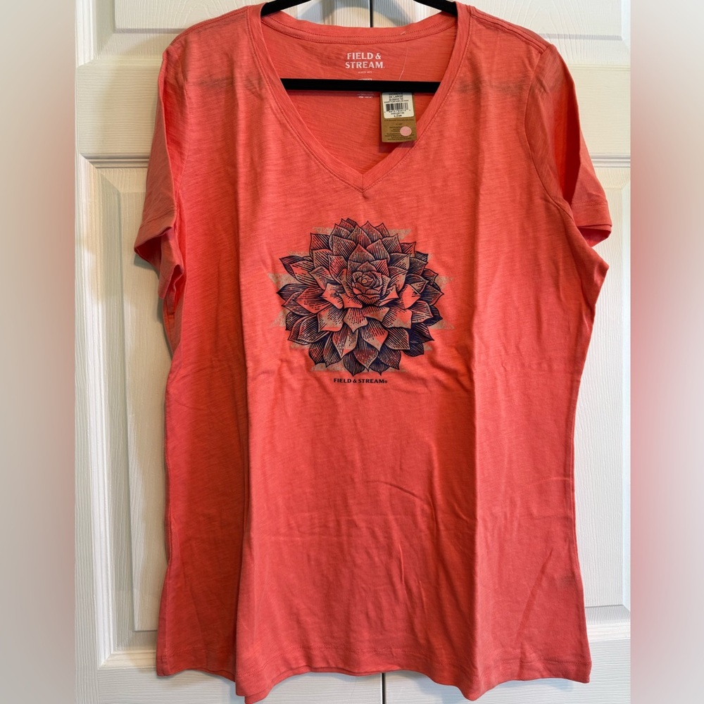 Field‎ & Stream Desert Flower Tshirt Size 2XL
